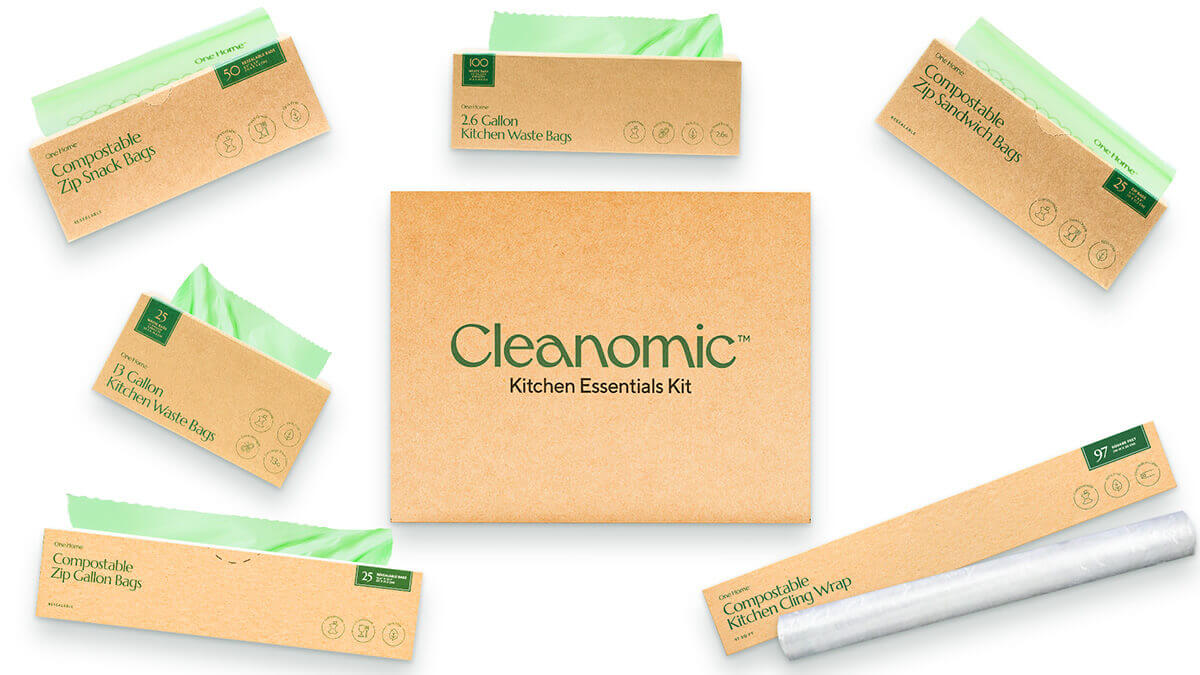 Cleanomic Compostable Trash Bags