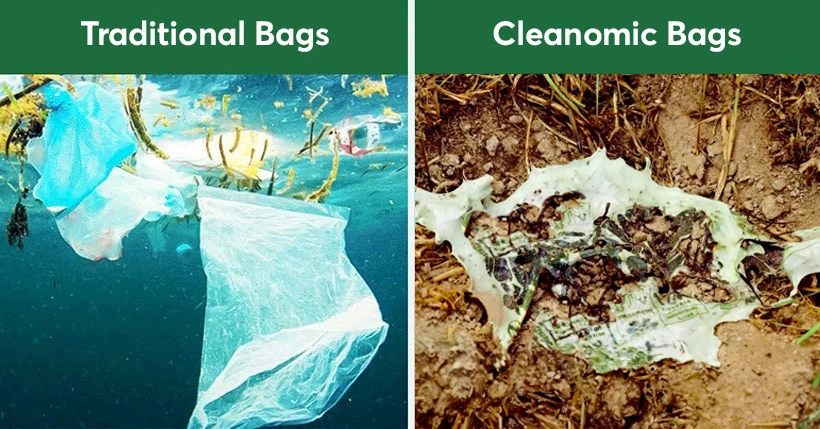 Cleanomic Resealable Bags