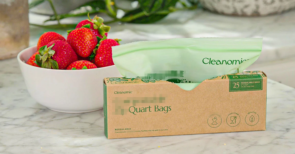 Cleanomic Resealable Bags